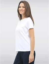 T-shirt Col Rond Coton Vegan par Point Zero