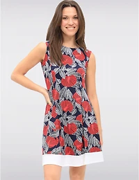 Robe A-Ligne Sans Manches par Vamp