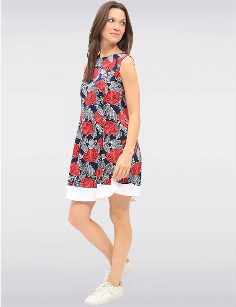 Robe A-Ligne Sans Manches par Vamp