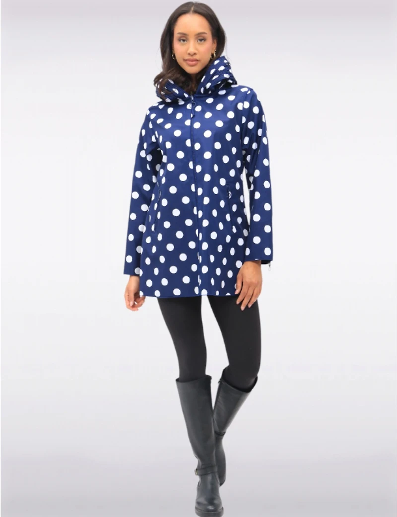 Imperméable Réversible à Pois par UBU
