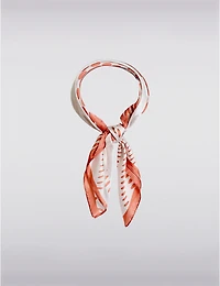 Manteaux Manteaux | La maison du manteau au Québec Foulard Carré à Imprimé Géométrique Fini Satiné Élégant
