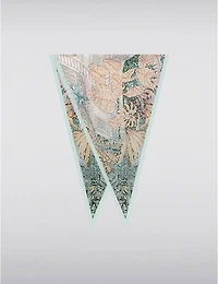 Foulard Triangle Satin