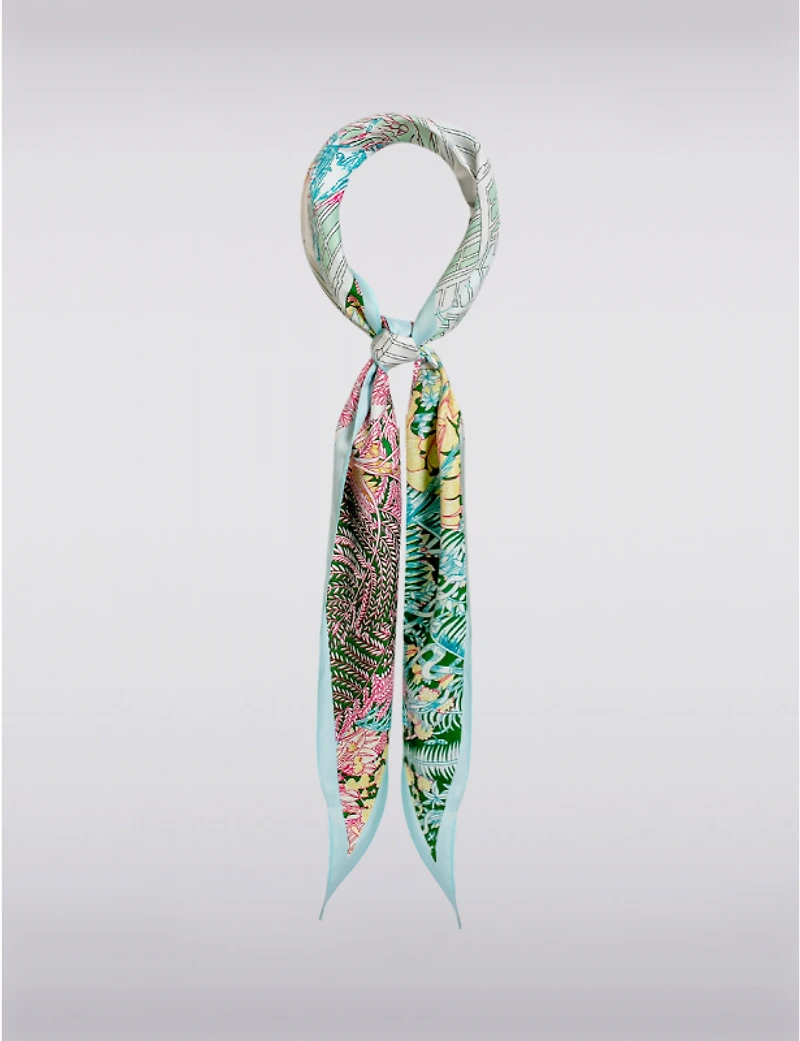 Foulard Triangle Satin