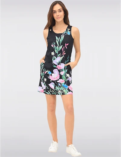 Robe sans manches à fleurs par Tango Mango