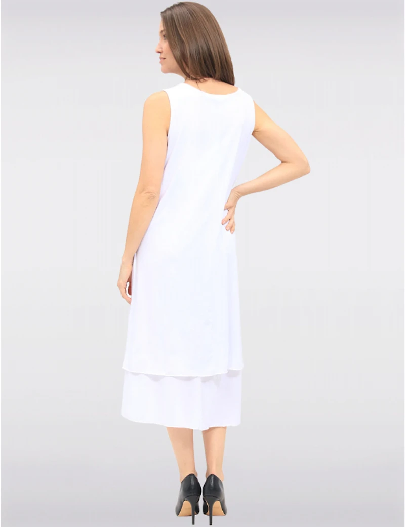 Manteaux Manteaux | La maison du manteau au Québec Robe Sans Manches à Ourlet Asymétrique Imprimé Cœurs & Léopard par Fun Sport