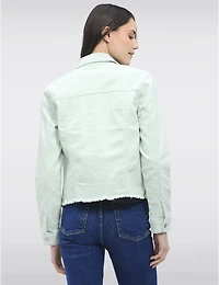 Veste Denim Stretch Classique par Baccini