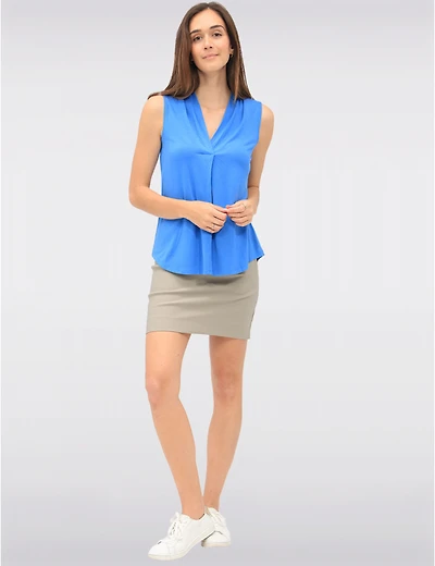 Haut Sans Manches V-Flowy par Ninety