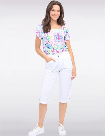 Manteaux | La maison du manteau au Québec Taylor Capri Cargo Extensible Avec Pattes Latérales Et Boutons Par Dash Clothing