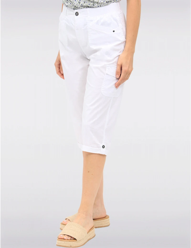 Manteaux | La maison du manteau au Québec Taylor Capri Cargo Extensible Avec Pattes Latérales Et Boutons Par Dash Clothing