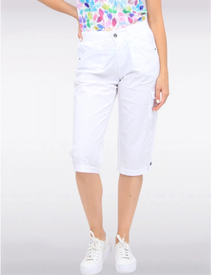Manteaux | La maison du manteau au Québec Taylor Capri Cargo Extensible Avec Pattes Latérales Et Boutons Par Dash Clothing