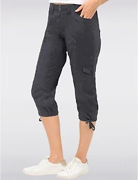 Manteaux | La maison du manteau au Québec Capri Cargo Charlene avec Tirettes Ajustables à l'Ourlet par Dash Clothing