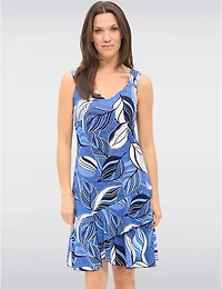 Robe Asymétrique V-Neck Amani Couture