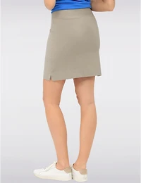 Manteaux Manteaux | La maison du manteau au Québec Jupe-short Extensible Chic À Taille Mi-haute Et Coupe Droite Par Amani Couture