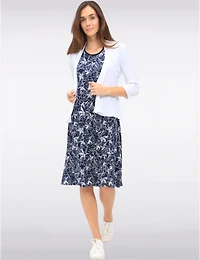 Cardigan Drapé Manches 3/4 par Amani Couture