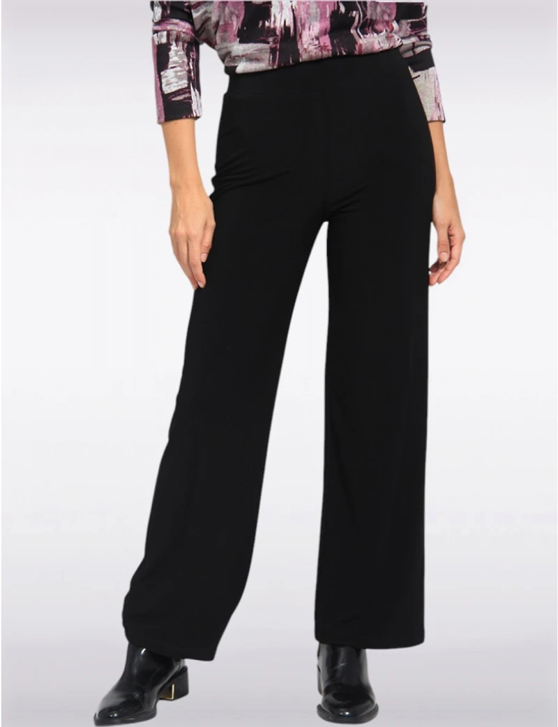 Pantalon Palazzo Large Noir par Amani Couture
