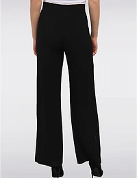 Pantalon Palazzo Large Noir par Amani Couture