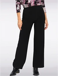 Pantalon Palazzo Large Noir par Amani Couture