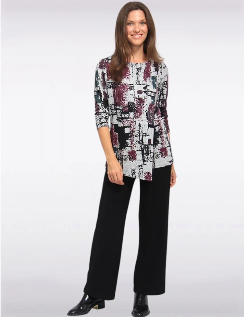 Pantalon Palazzo Large Noir par Amani Couture