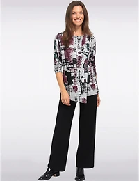 Pantalon Palazzo Large Noir par Amani Couture