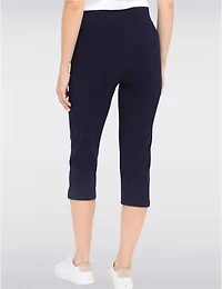 Manteaux | La maison du manteau au Québec Capris Extensible Avec Fente Latérale Et Bande Large De Taille Par Amani Couture