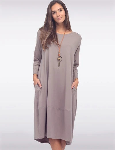 Robe Longue Coton Chic par Froccella