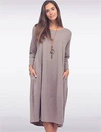 Robe Longue Coton Chic par Froccella
