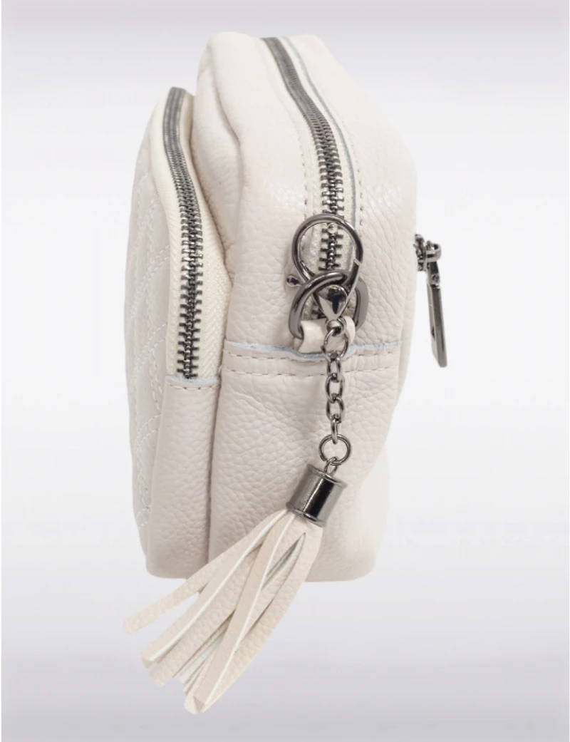 Manteaux | La maison du manteau au Québec Diana Sac 3-en-1 Cuir Végan Matelassé Zippé et Courroies Amovibles par Sokos