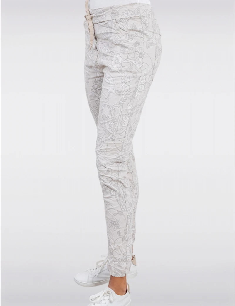 Pantalon Imprimé Paisley Froccella