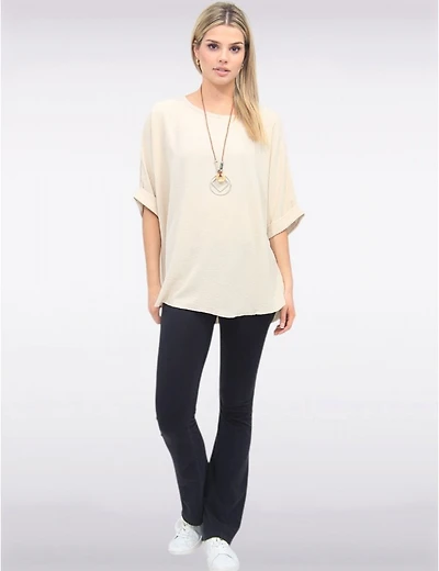 Blouse Élégante Manches Dolman par Froccella