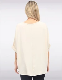 Blouse Élégante Manches Dolman par Froccella