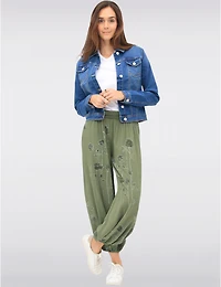 Pantalons Ballon Floraux Froccella