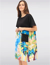 Robe Coton Imprimé Agrumes par Froccella