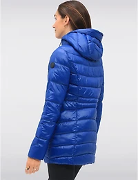 Manteaux | La maison du manteau au Québec Doudoune Végan Compacte à Capuche avec Coussin de Nuque Intégré par Point Zero