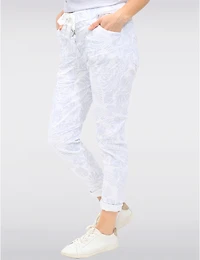 Pantalon Tropical Froissé par Froccella