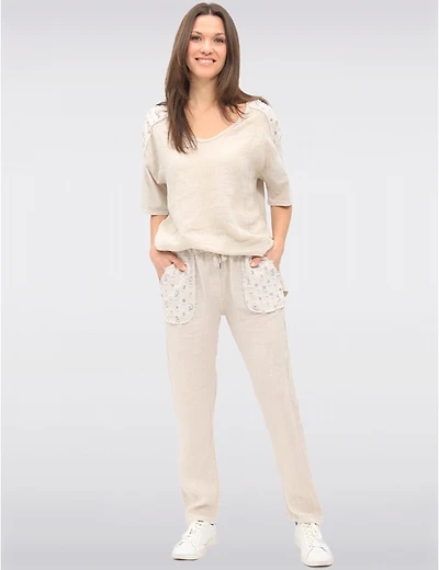 Pantalon Léger en Lin par Froccella