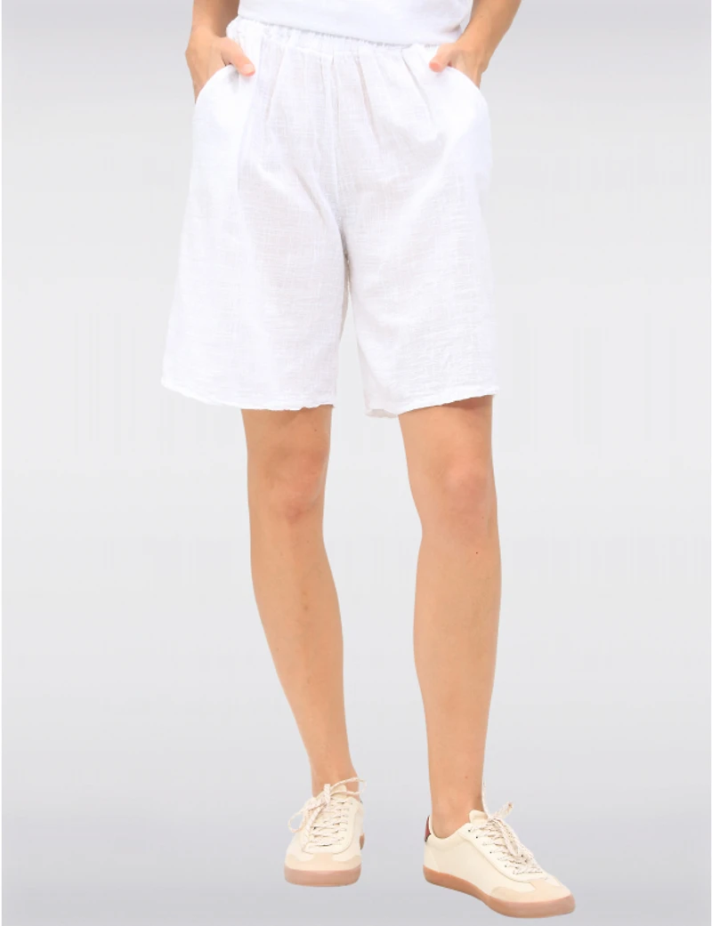 Bermuda Coton Élastique Froccella