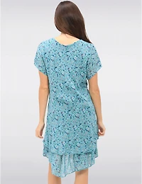 Robe à Fleurs Froissée par Froccella