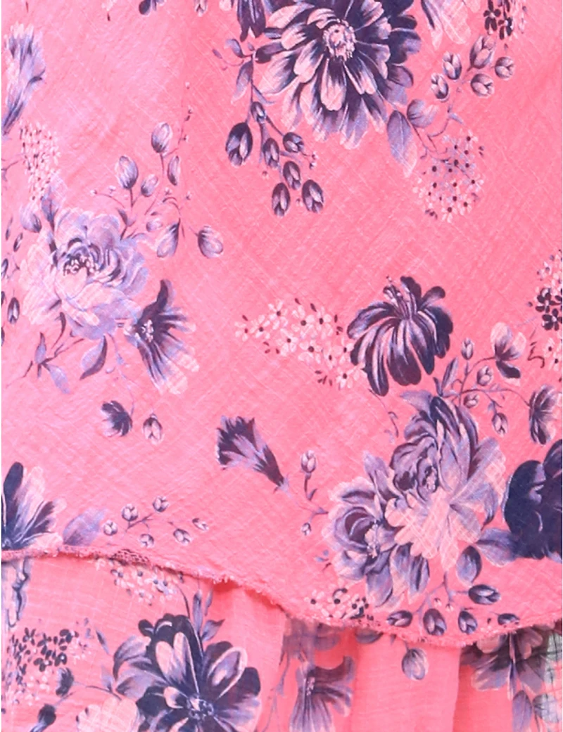 Robe V-neck Fleurie Froccella