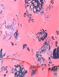 Robe V-neck Fleurie Froccella