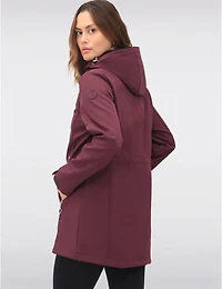 Manteaux | La maison du Manteau au Québec Actif À Capuche Amovible Softshell Réglable Breathe-tech® Vegan Par Saki