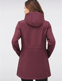Manteaux | La maison du Manteau au Québec Actif À Capuche Amovible Softshell Réglable Breathe-tech® Vegan Par Saki