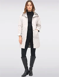 Manteau Réversible Matelassé & Laine par Saki