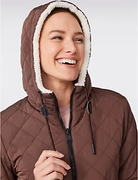 Manteaux | La maison du manteau au Québec Veste Matelassée Réversible en Sherpa par Free Country