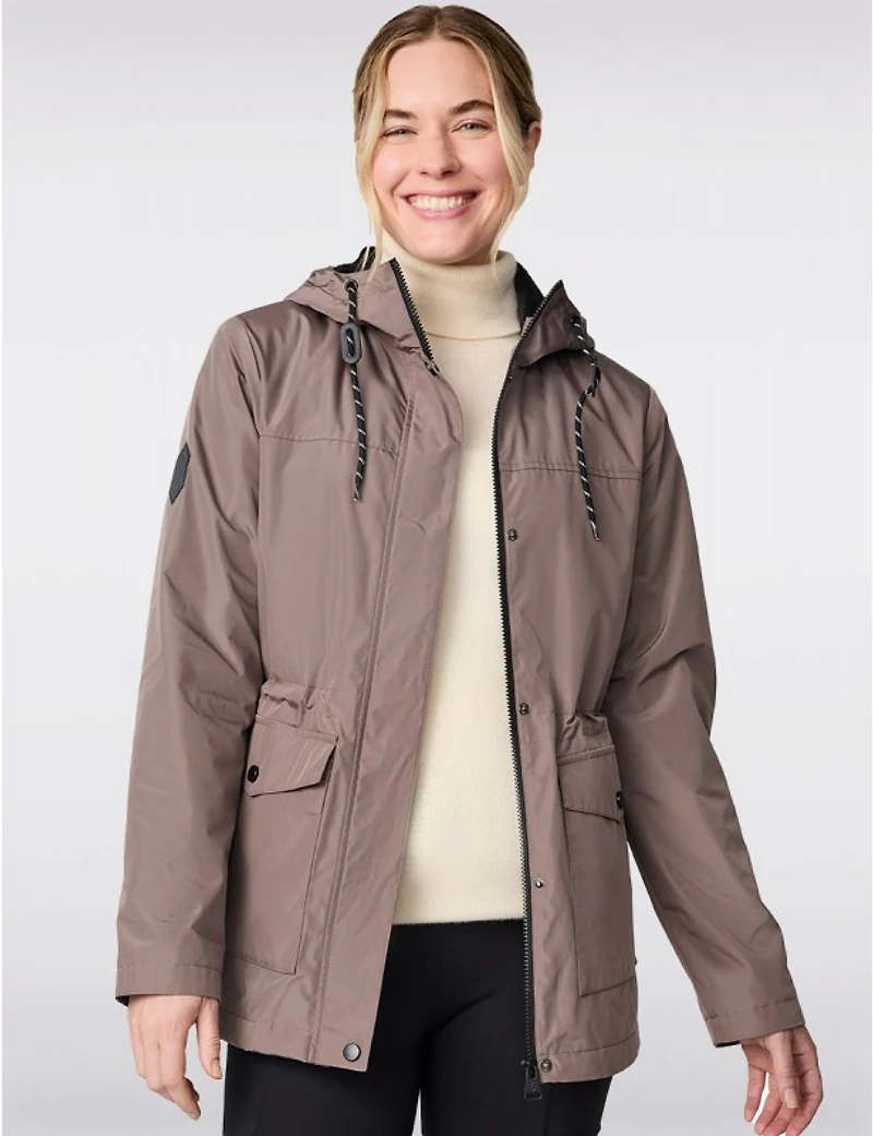 Manteaux | La maison du manteau au Québec Anorak à Capuche avec Doublure Butter Pile® & Taille Ajustée par Free Country