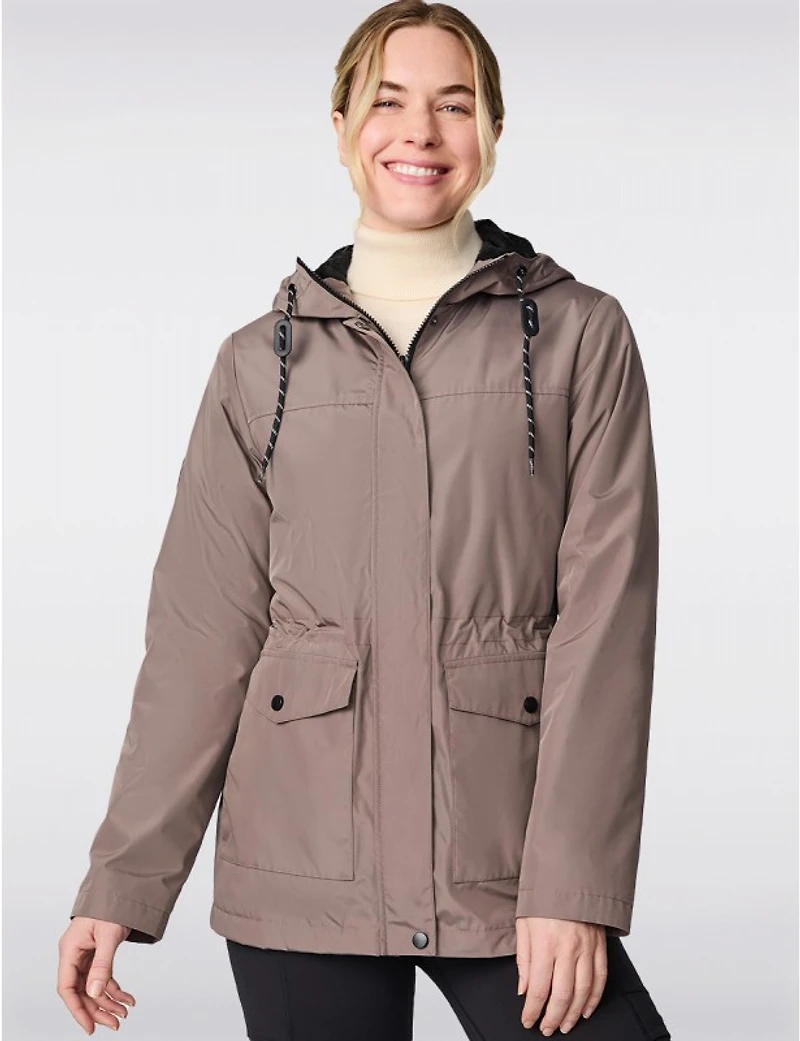 Manteaux | La maison du manteau au Québec Anorak à Capuche avec Doublure Butter Pile® & Taille Ajustée par Free Country