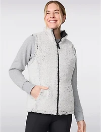 Manteaux | La maison du manteau au Québec Gilet Sherpa Matelassé Réversible et Écologique par Free Country