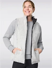 Manteaux | La maison du manteau au Québec Gilet Sherpa Matelassé Réversible et Écologique par Free Country