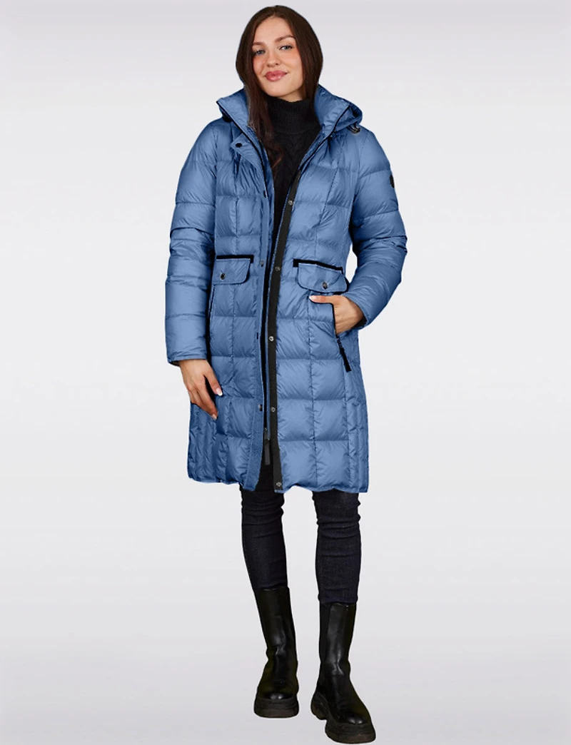 Manteau matelassé Normann : capuche amovible – Offres Black Friday