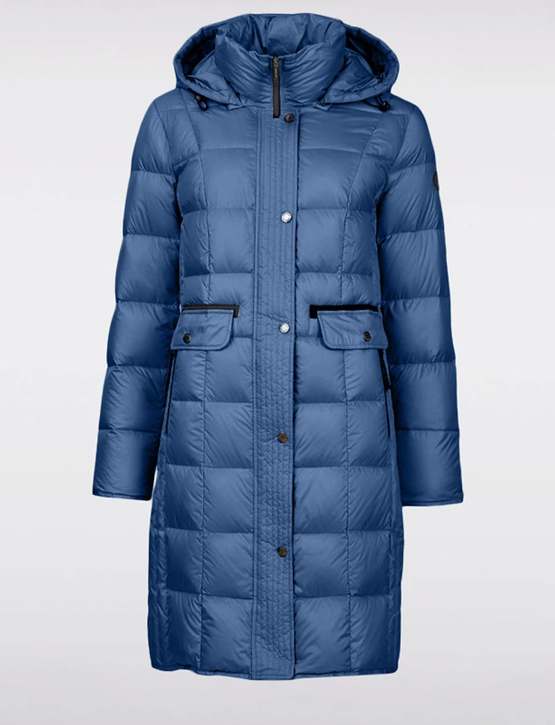 Manteau matelassé Normann : capuche amovible – Offres Black Friday