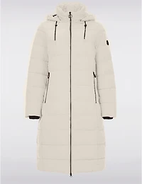 Doudoune Longue Matelassée & Isolante à Fini Avec Capuche Amovible Par Frandsen